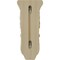 Ekena Millwork 6 1/4"W x 7 5/8"D x 14 1/8"H Large Floral Corbel, Rubberwood COR06X07X14FLRW - alternate 4